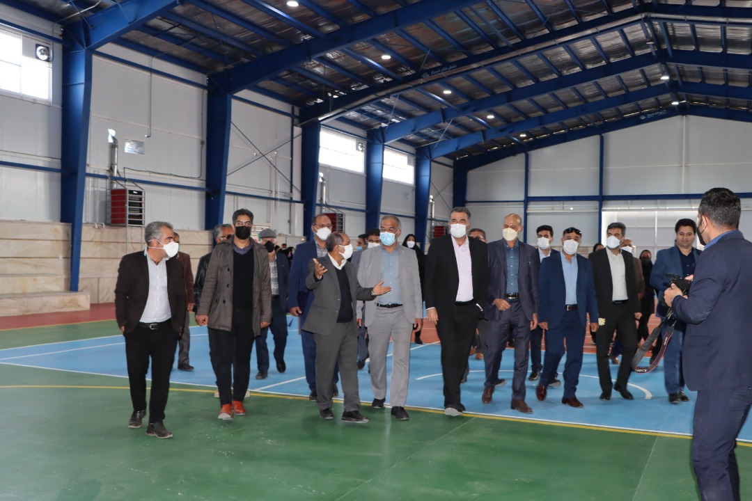 افتتاح سالن ورزشی خیرساز روستای قلات استان فارس